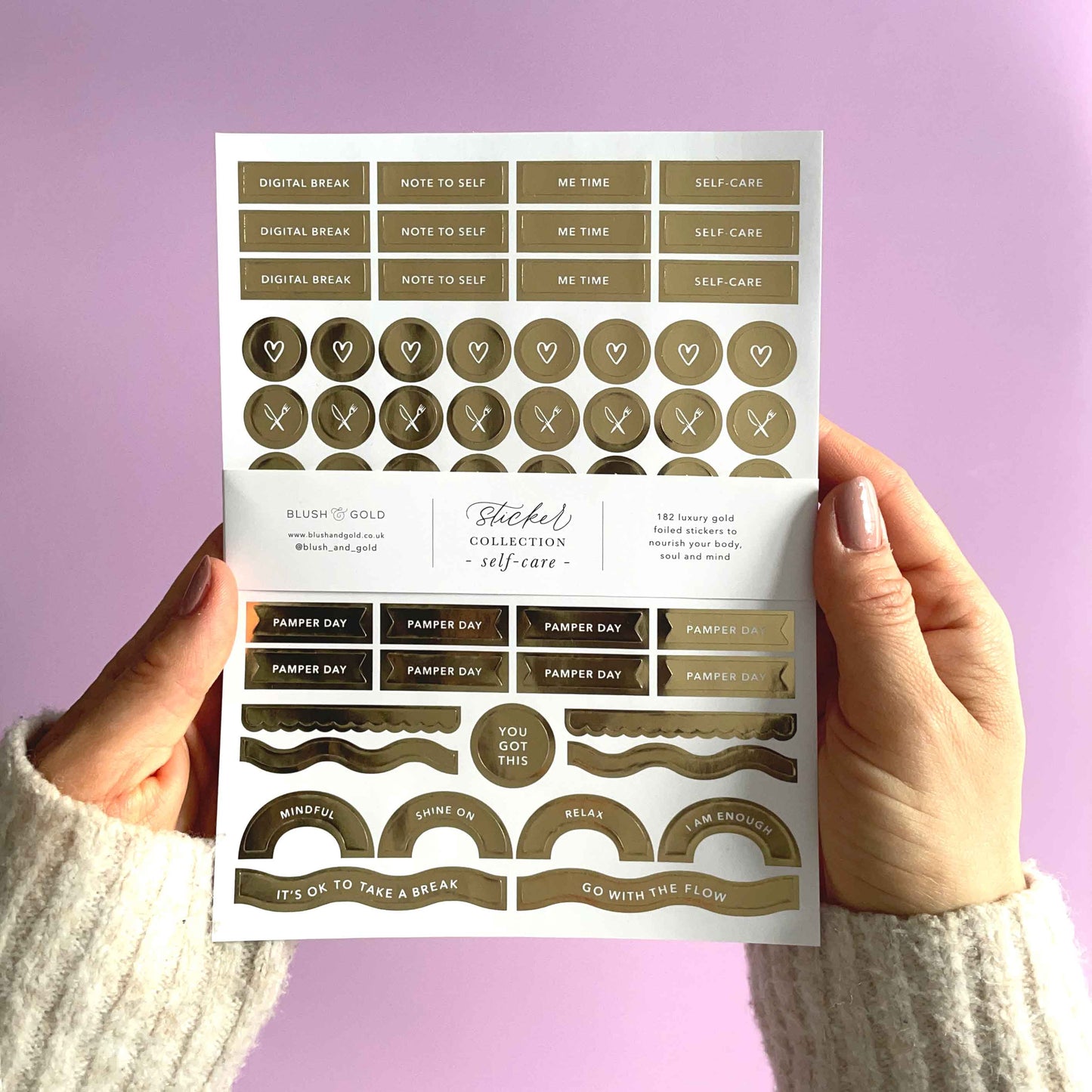 Self-Care Sticker Pack