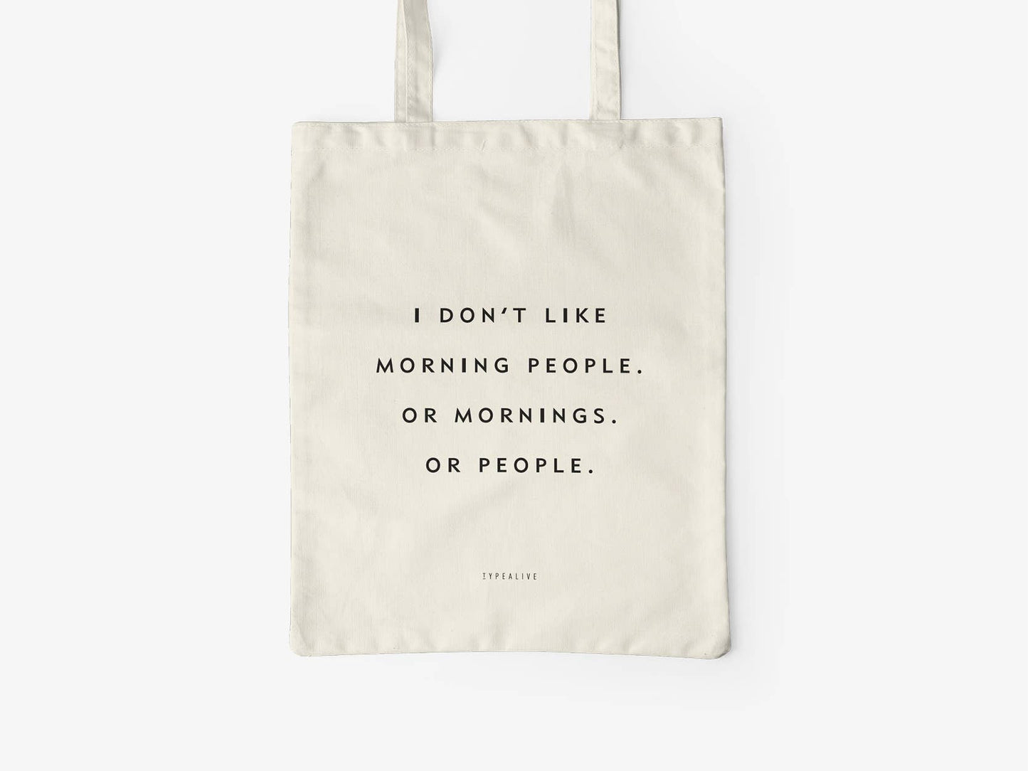 Cotton bag/Morning People