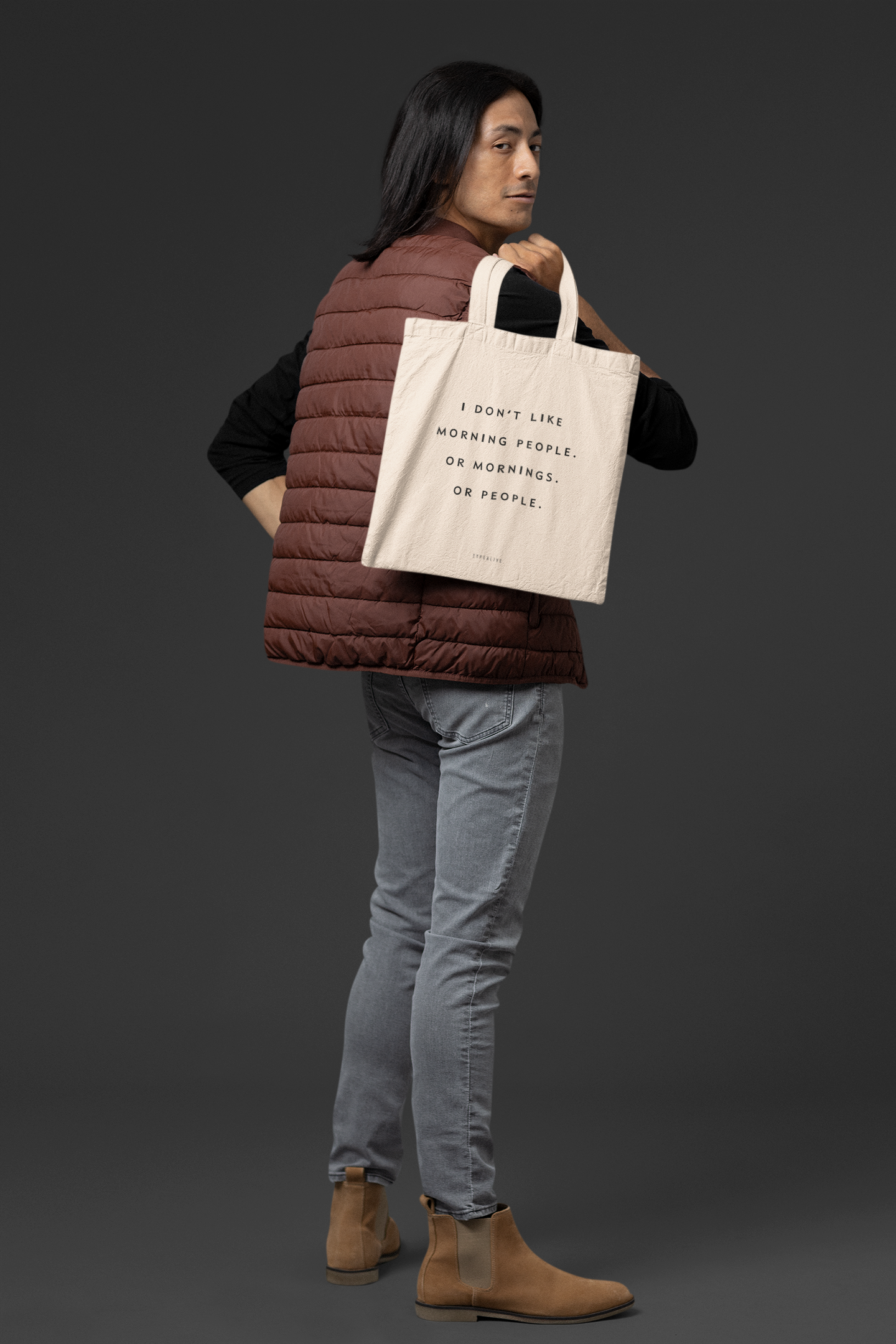 Cotton bag/Morning People