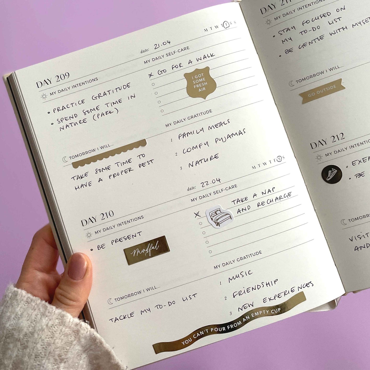 Self-Care Sticker Pack