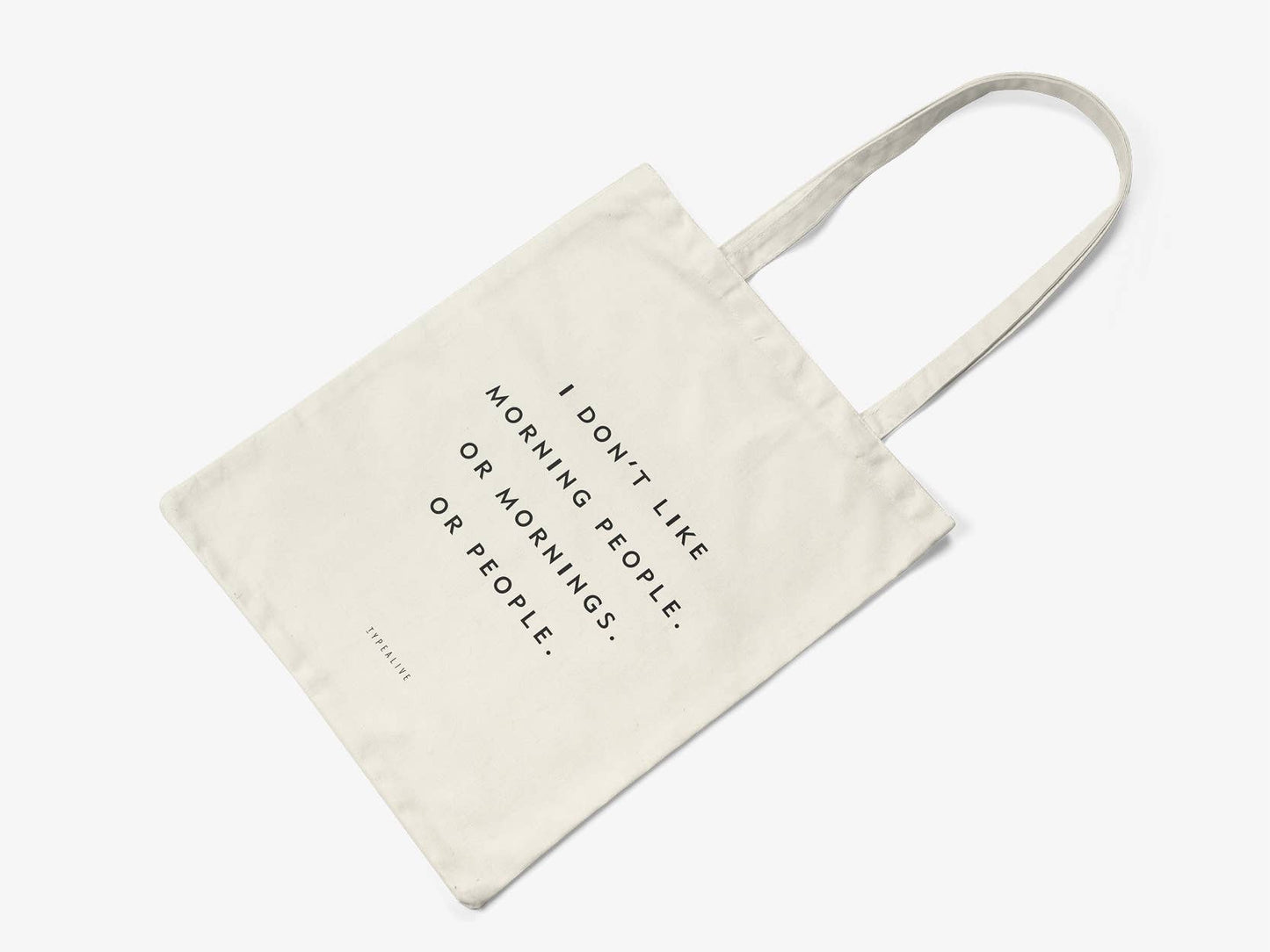 Cotton bag/Morning People