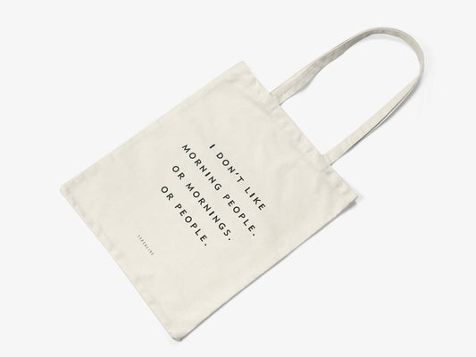 Cotton bag/Morning People